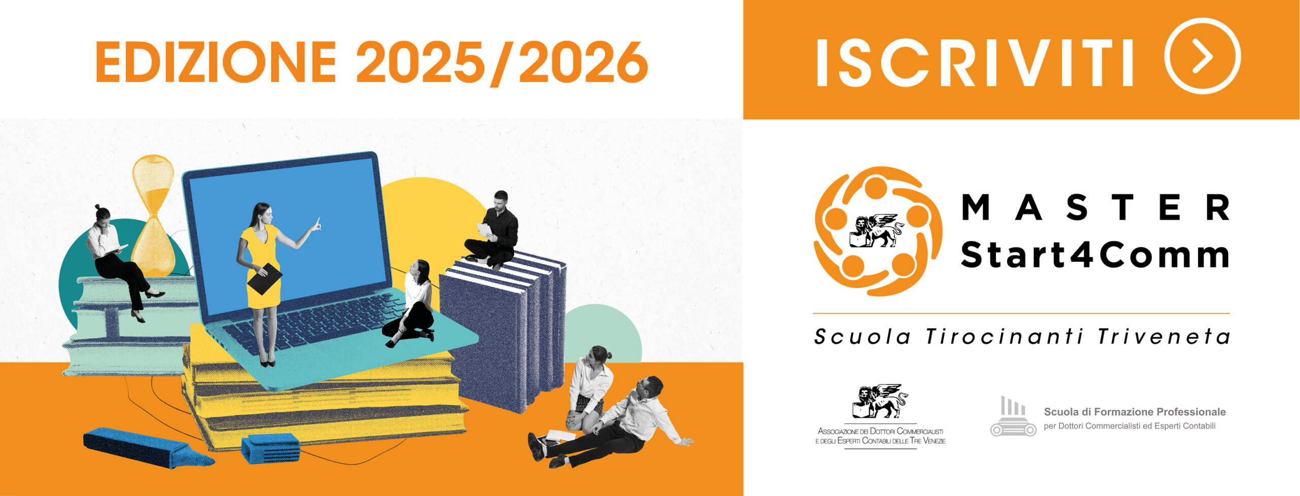 banner scuola start4comm edizione 2025-2026